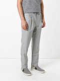 pleat detail trousers