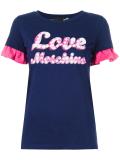 neon print T-shirt