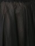 tulle flared dress