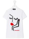 face print T-shirt