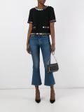 embellished shortsleeved blouse