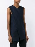 Wool and Mohair Wrap Top