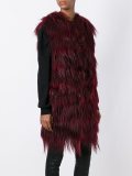 long fit gilet