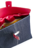 colour block tote bag