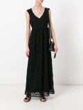 V-neck maxi dress