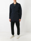 buttoned pocket coat 