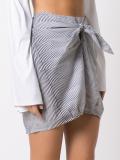high-waisted skirt