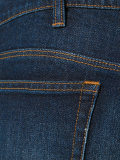 mid-rise straight jeans