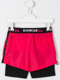 double layered shorts
