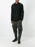 twill camouflage cargo trousers