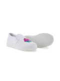 embroidered slip-on sneakers