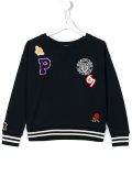 patch detail sweatshirt