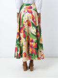 mango and floral skirt