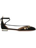 charm embellished ballerinas 