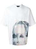 face print T-shirt