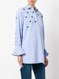 flared sleeve shirt 