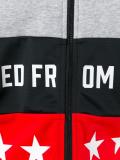 printed all-in-one tracksuit