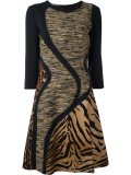 animal print dress