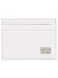 Dauphine leather cardholder