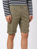 turn up chino shorts