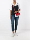scalloped detail crossbody bag