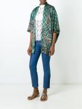 paisley print kimono top