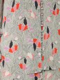 abstract print dress