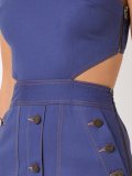panelled dress
