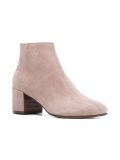 chunky heel ankle boots