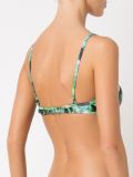abstract print bikini top
