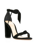 chunky heel knot sandals 