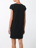 logo print T-shirt dress