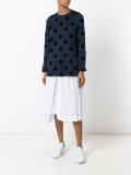 polka dot blouse 