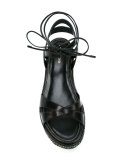 strappy platform sandals