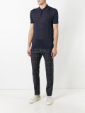 knitted polo shirt