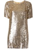 sequinned mini dress 