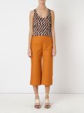 side pocket cropped trousers