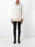 frayed sweater