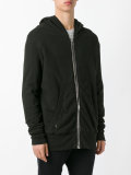 zip-up hoodie