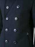 notched lapel double-breasted coat