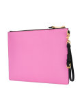 teddy bear print clutch