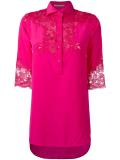 lace inserts shirt 