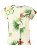 short sleeve floral blouse