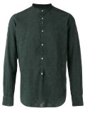 band collar shirt 