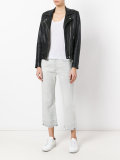 cropped straight jeans