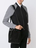 'Alpha' soft bucket crossbody bag