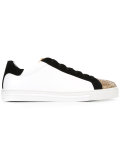 embellished lace-up sneakers