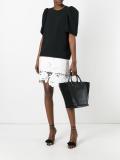 floral lace skirt