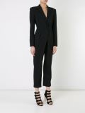 tailored one button jumpsuit