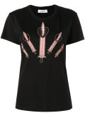 Love Blades embroidered T-shirt